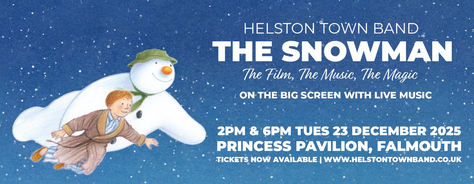 The Snowman Live with Helston Town Band